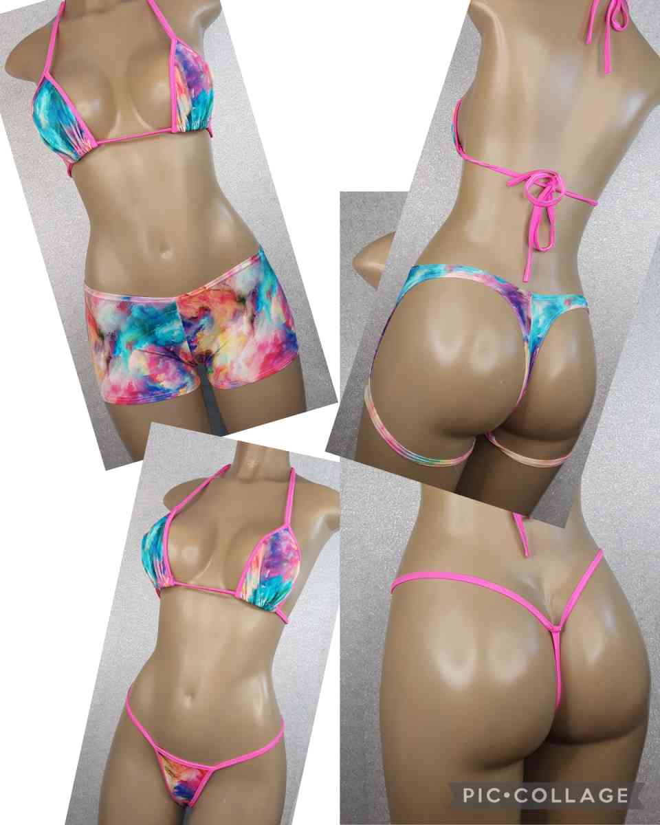 Tie Dye Custom Made Bikini Set - Las Vegas, Nevada