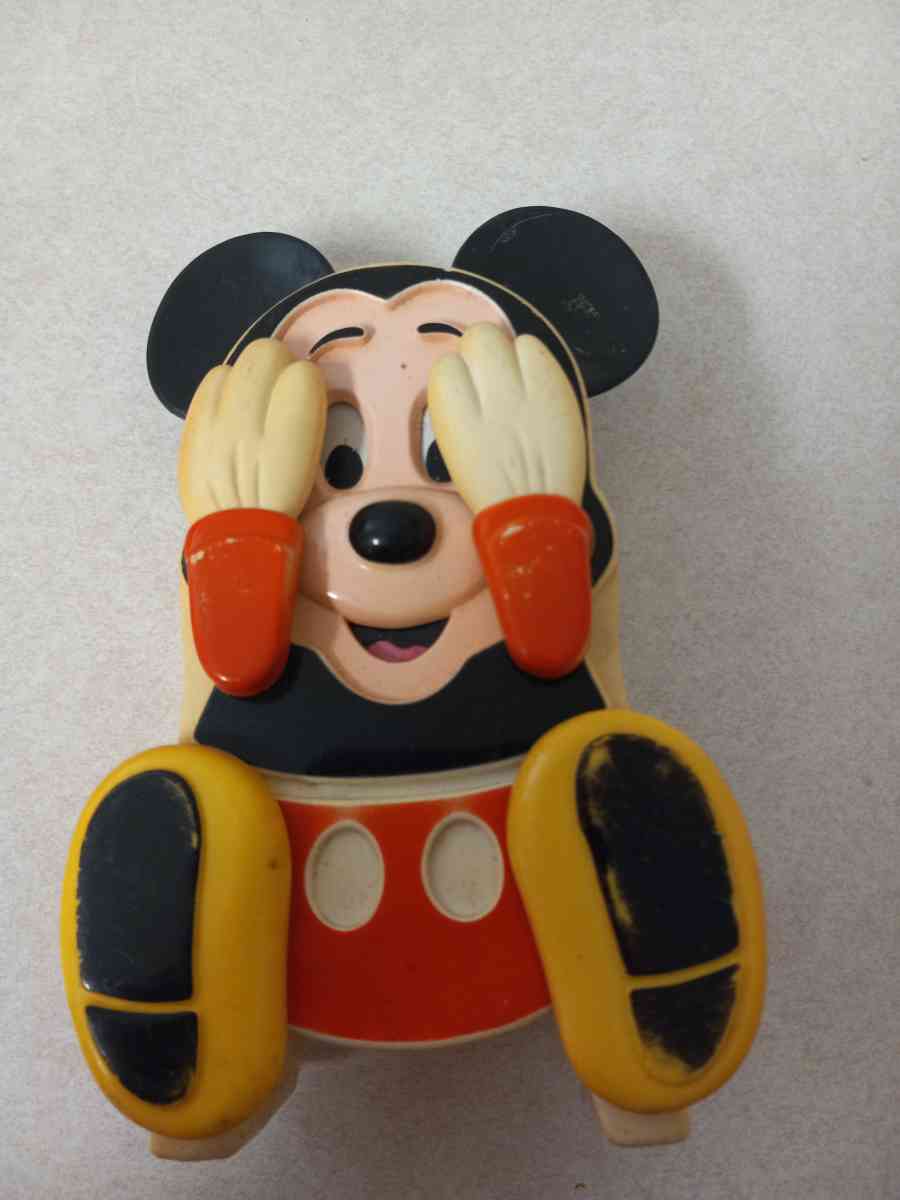 vintage Mickey mouse windup toy - Bangor, Maine