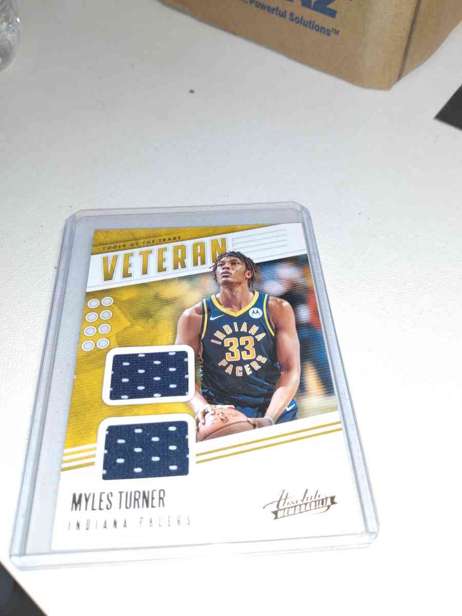 2021 panini Miles Turner dual relic