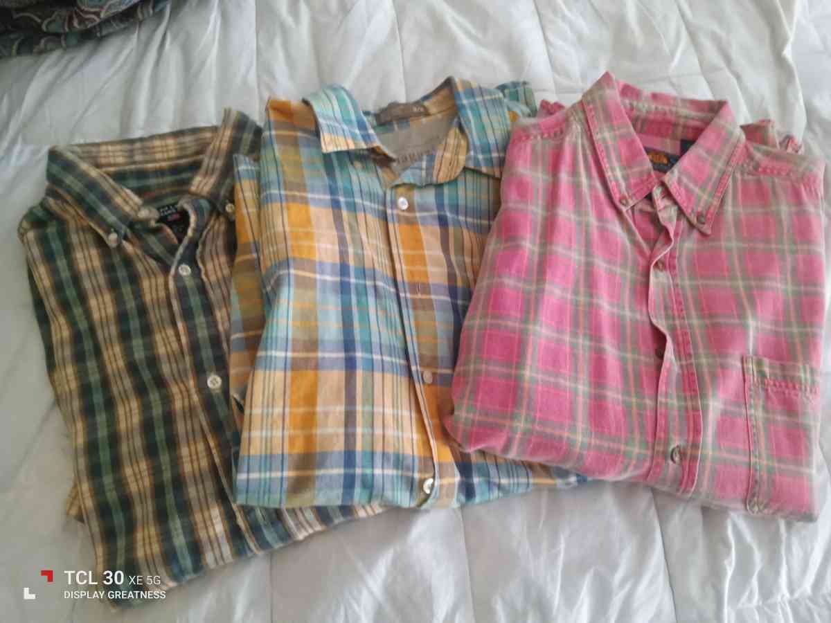 mens collared shirts - Tampa, Florida - FleaMarketBay