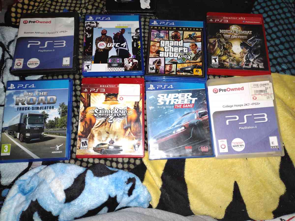 PS3 games and PS4 games lot - Casa Grande, Arizona