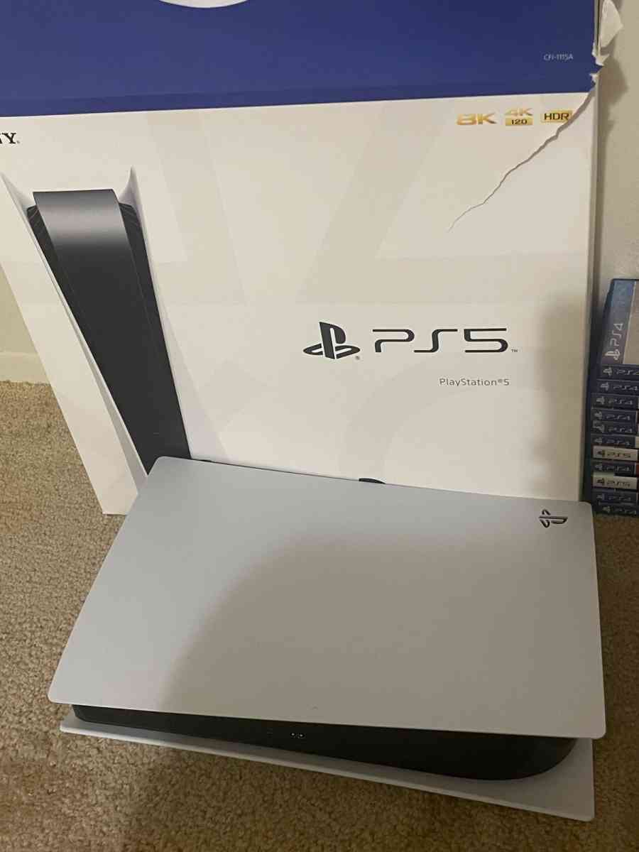 ps5 with games - Mccomb, Mississippi - FleaMarketBay