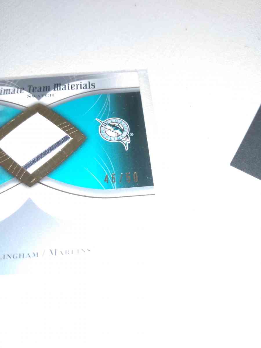 2007 numbered relic card just willingham Florida Marlins - Alicia, Arkansas - FleaMarketBay