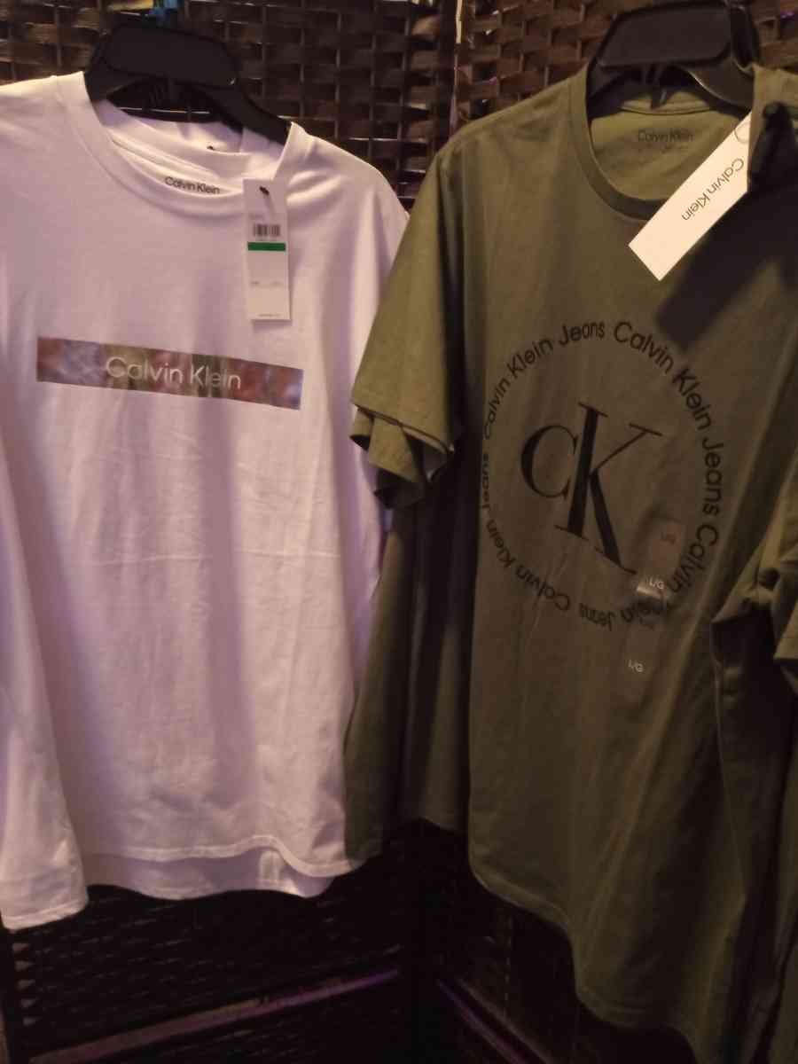 men brand new from your figure and Calvin Klein tshirts - New Orleans, Louisiana - FleaMarketBay