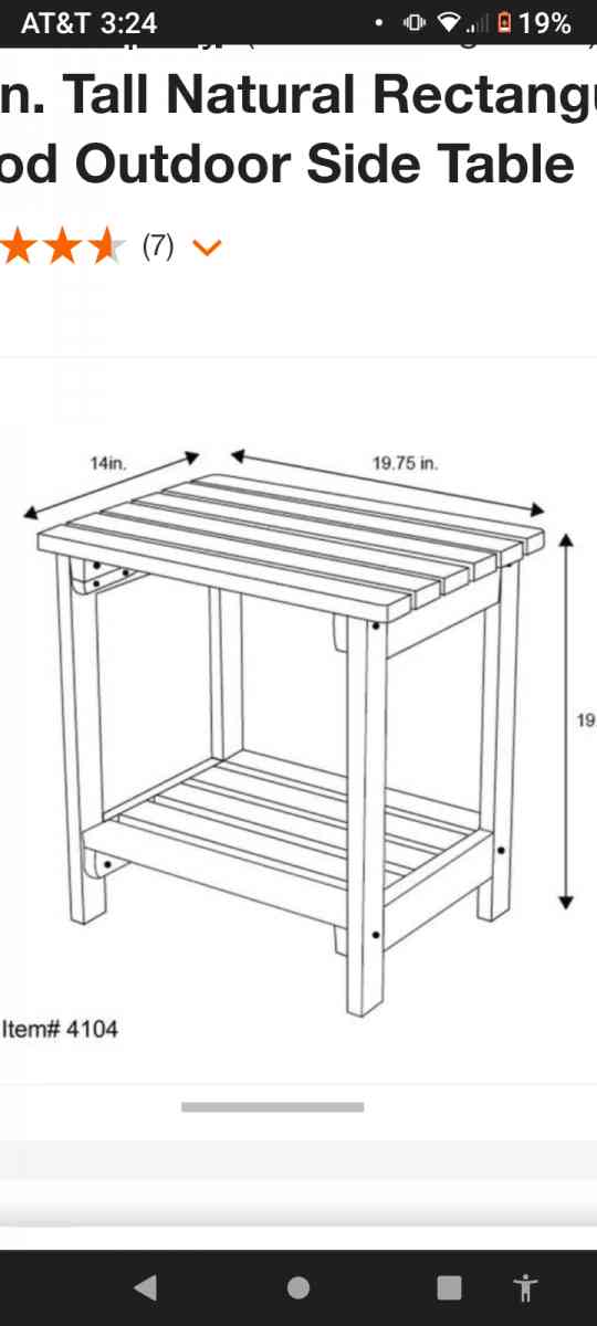 2 LAKELAND MILLS ADK chair and table set - Vero Beach, Florida - FleaMarketBay