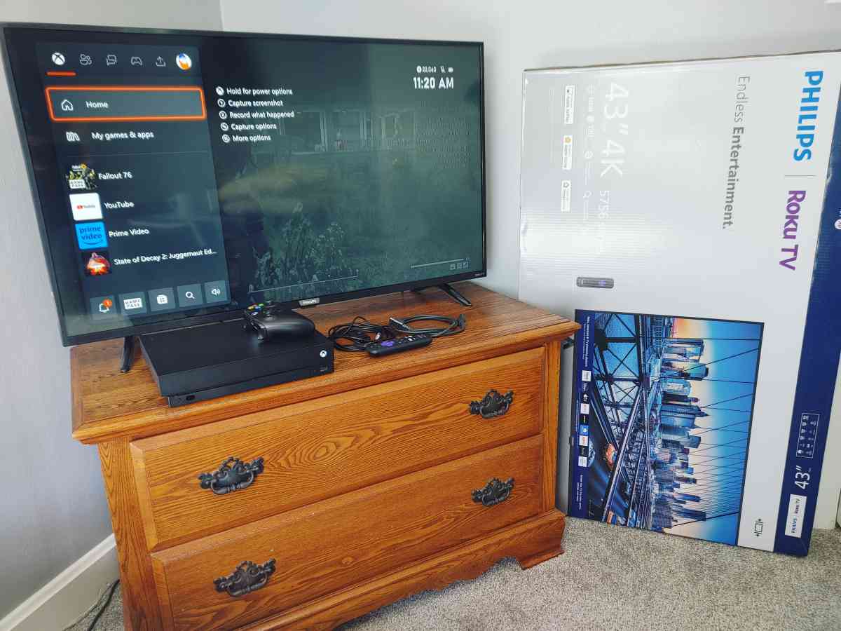 Phillips 43 inch 4k Smart TV - Clarksville, Tennessee - FleaMarketBay