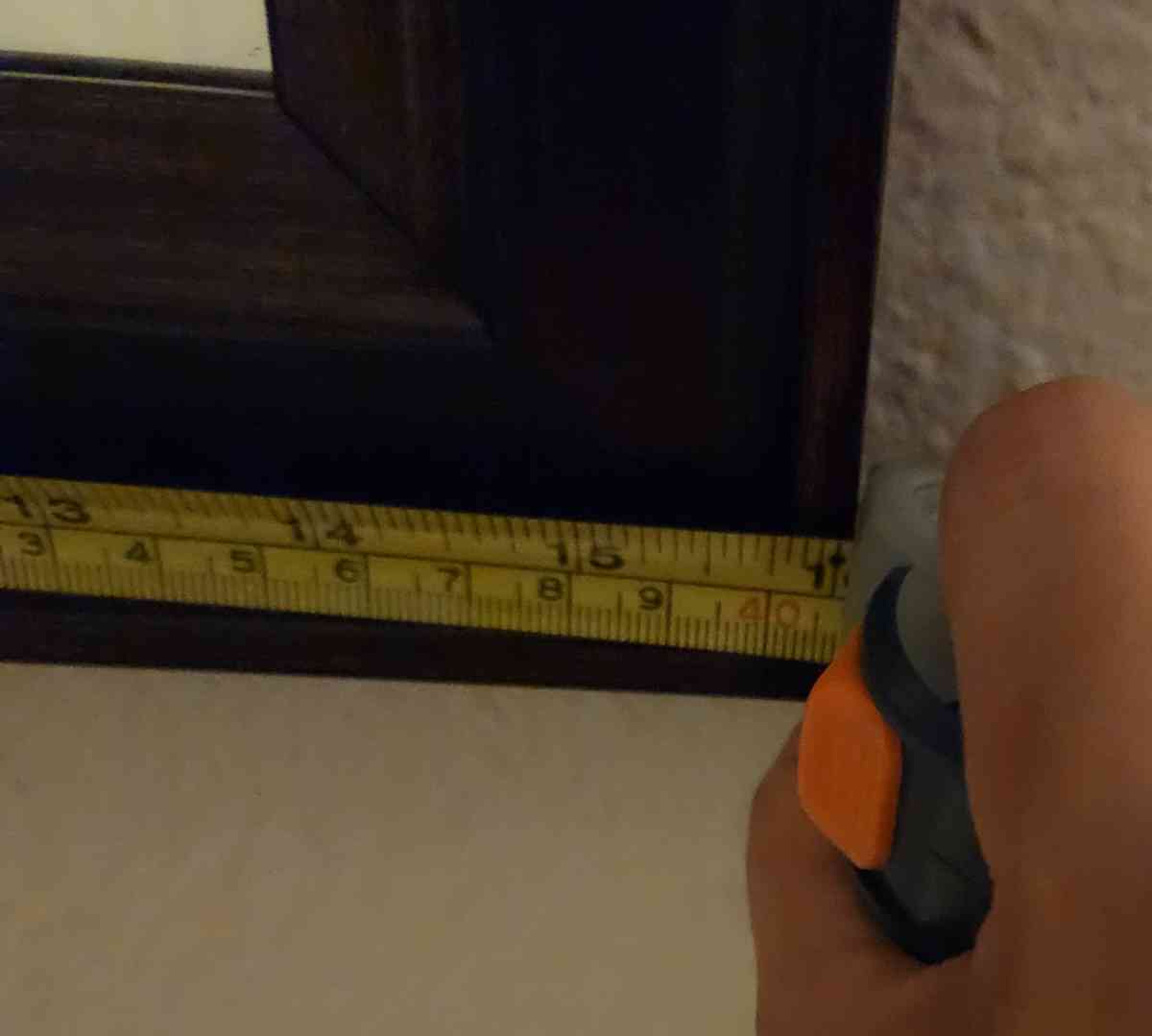 the mirrow is the puor wood the measures of height is 54 the - Wesley Chapel, Florida - FleaMarketBay