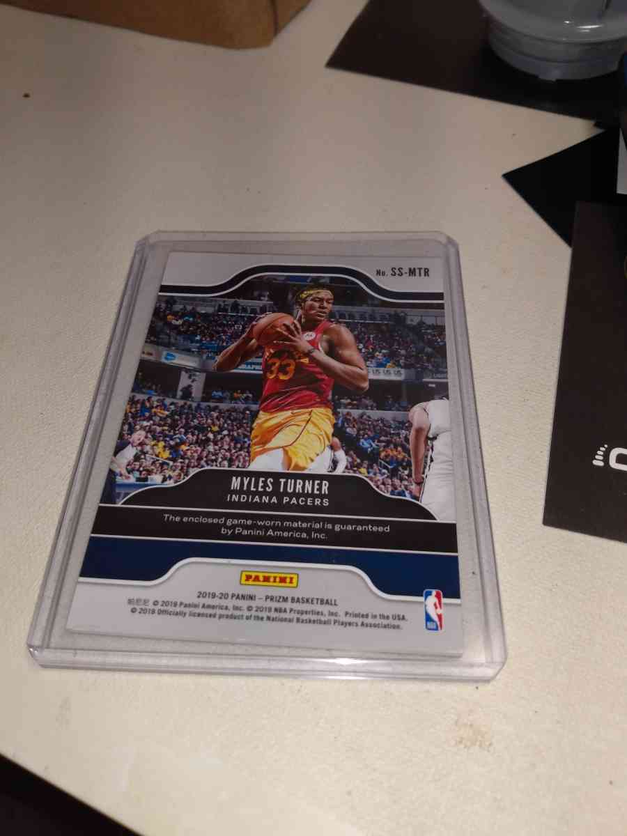 2021 panini Miles Turner relic - Alicia, Arkansas - FleaMarketBay