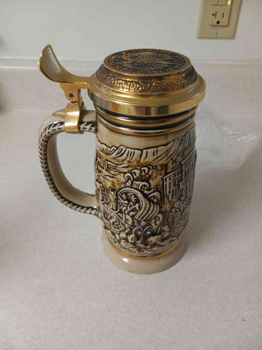 1987 Sanfrancisco gold rush beer stien - Bangor, Maine