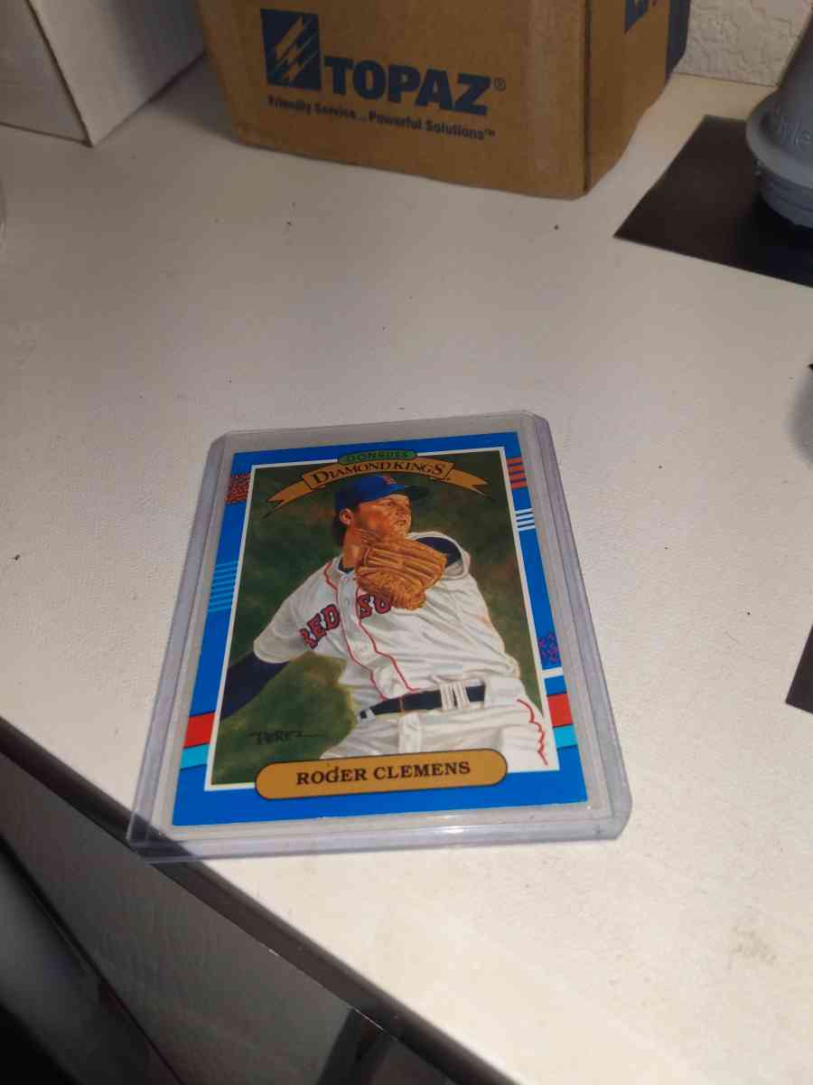 diamond King 1990 donruss Roger Clemens