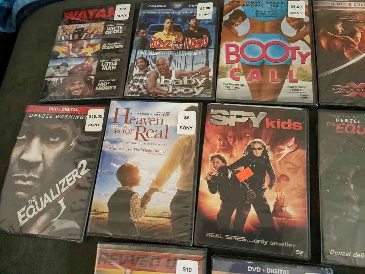 DVDs for sale - Clintonville, Pennsylvania - FleaMarketBay