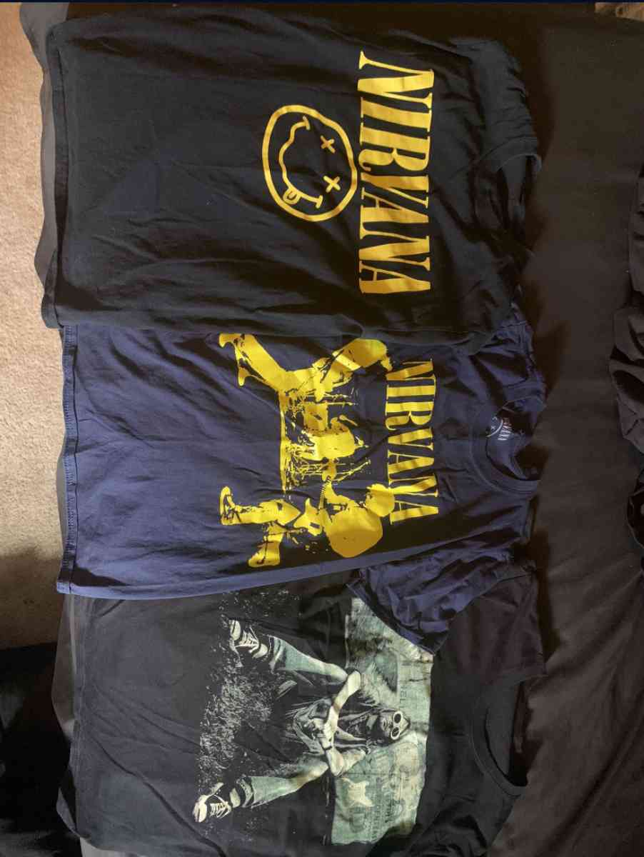 Nirvana band Tshirts - Springfield, Illinois
