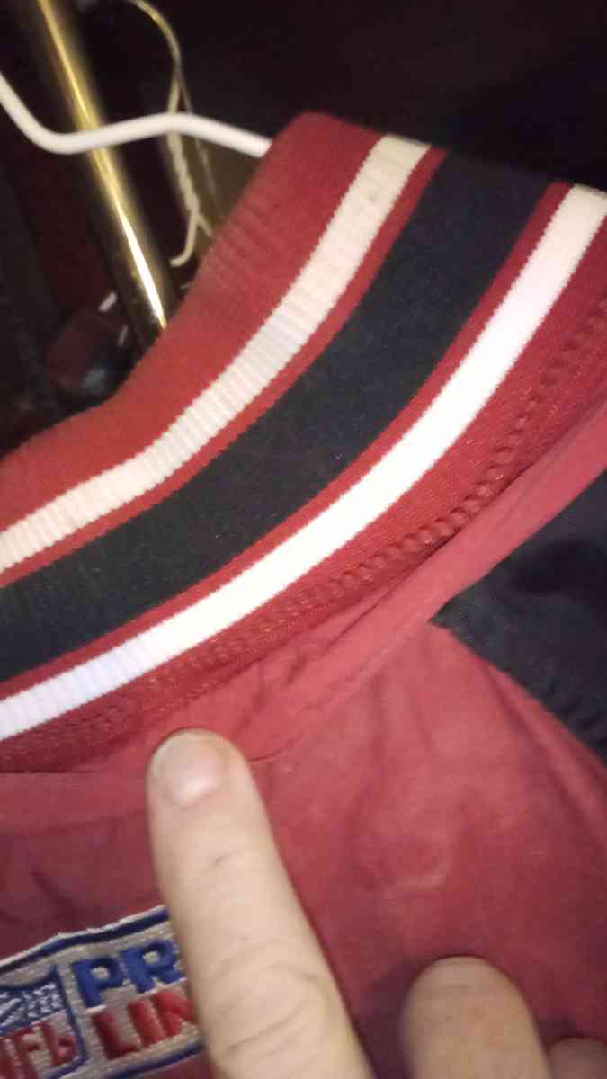 SF 49ers Pro line starter half zip jacket - Hagerstown, Maryland - FleaMarketBay