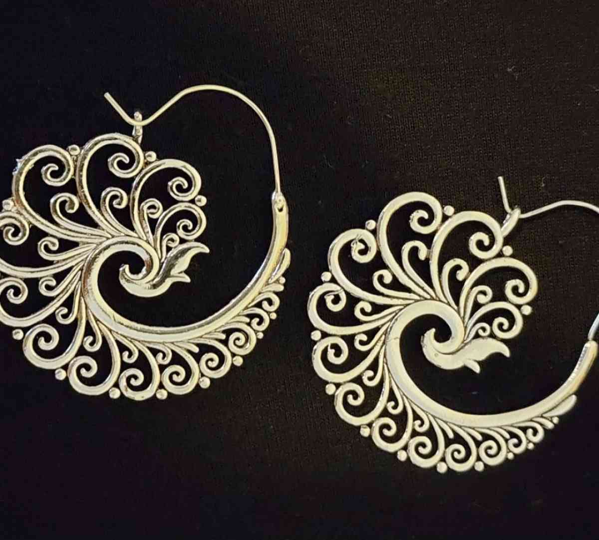 Peacock Earrings
