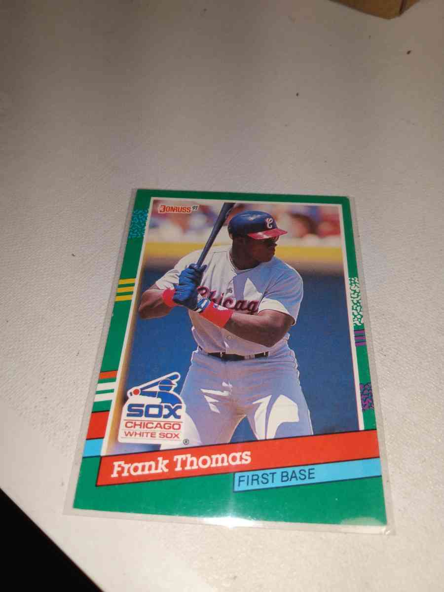 1991 donruss Frank Thomas