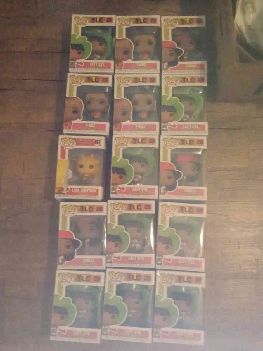 Funko pop tlc 8 each or 120 for all - Greensburg, Kentucky