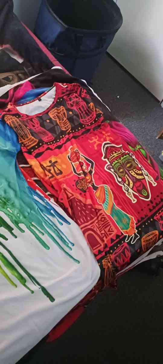 womens African dress - Anthony, New Mexico - FleaMarketBay