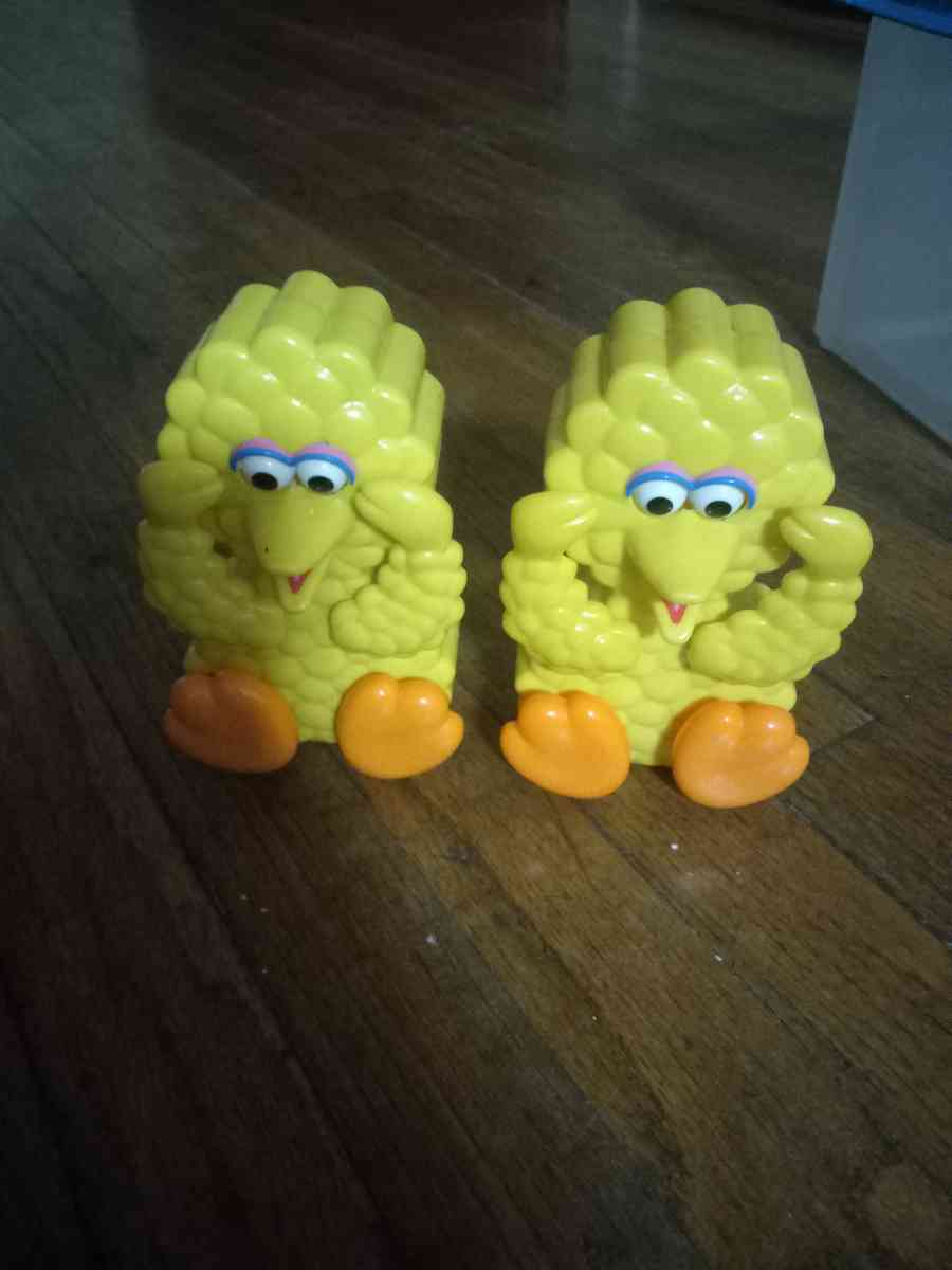 1980s Big bird wind up toys - Bangor, Maine