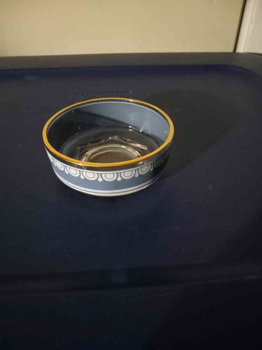 vintage jeanette glass hellnic Corinthians blue bowl - Bangor, Maine