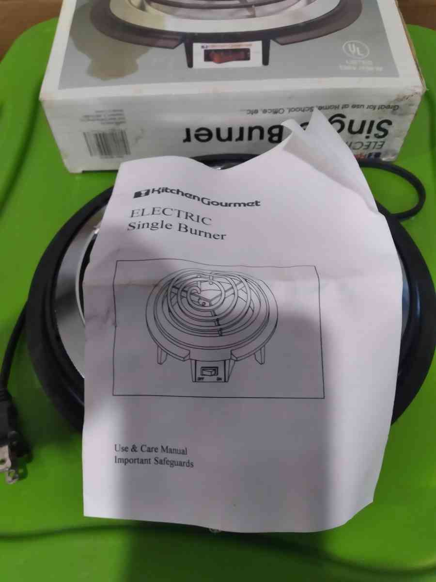 single burner hot plate - Arlington, Washington - FleaMarketBay