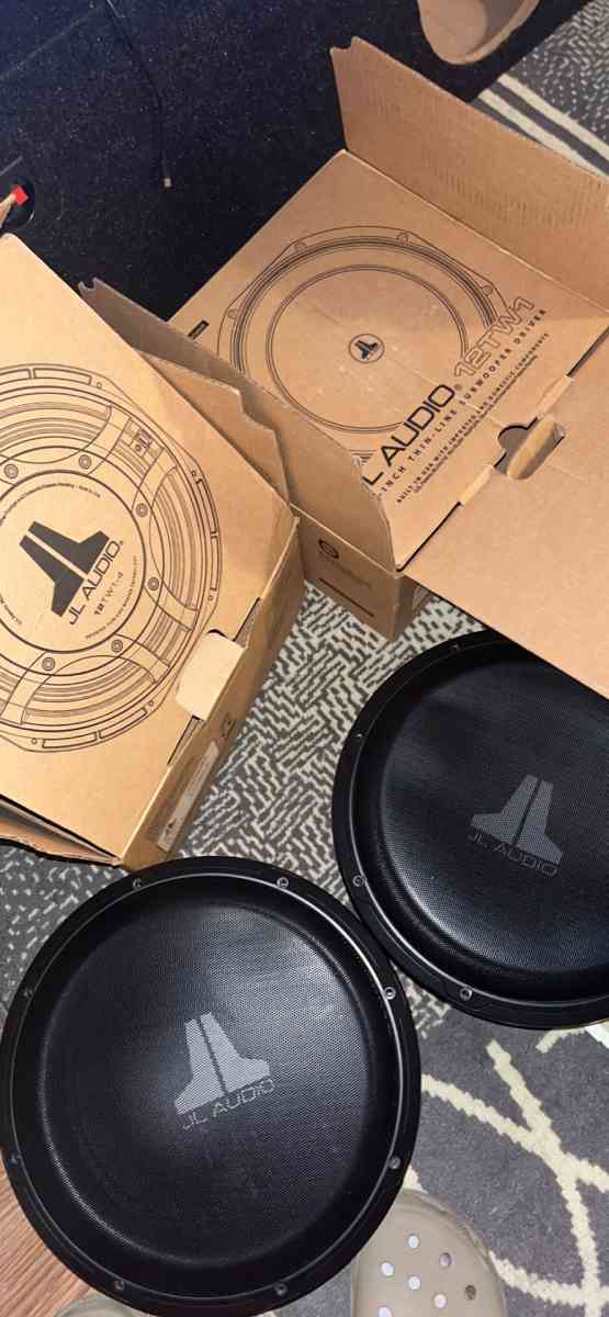 2 Jl audio 12s - Denton, Texas - FleaMarketBay