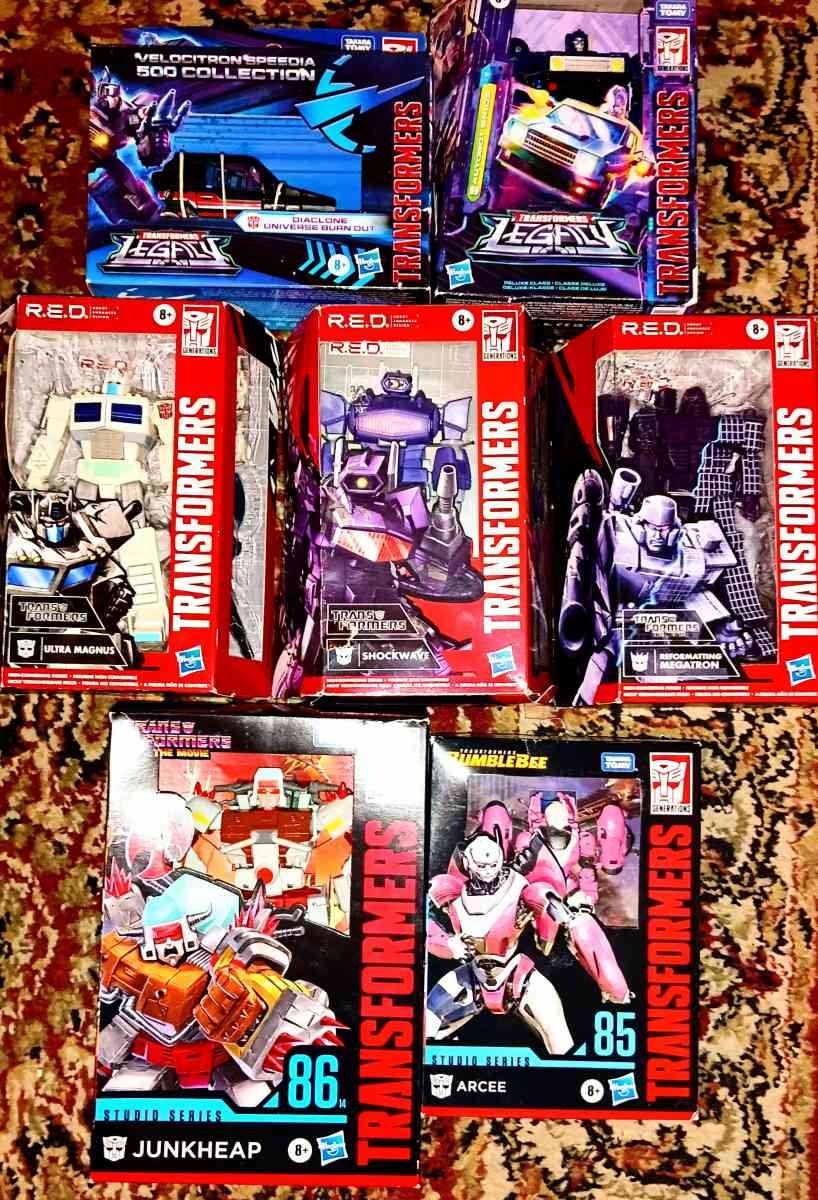 MIXED TOY LOT TRANSFORMERS AND GIJOE - Sun Valley, Nevada