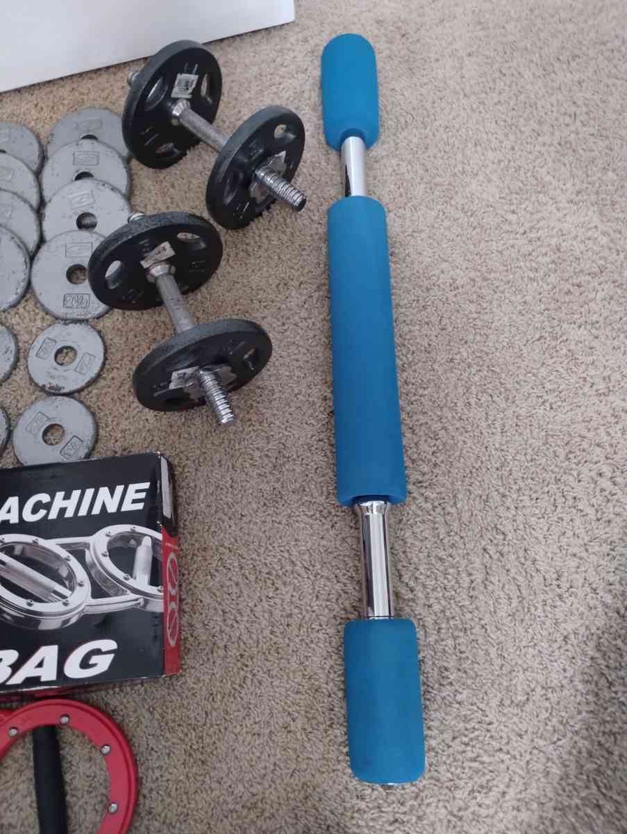 Get into shape by Summer using this 85lbs Dumbbell system - Vero Beach, Florida - FleaMarketBay