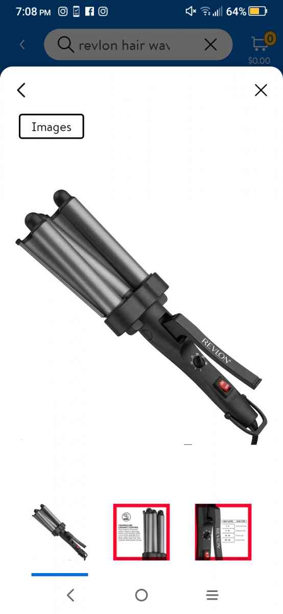 REVLON 3 Barrel  Hair Waver
