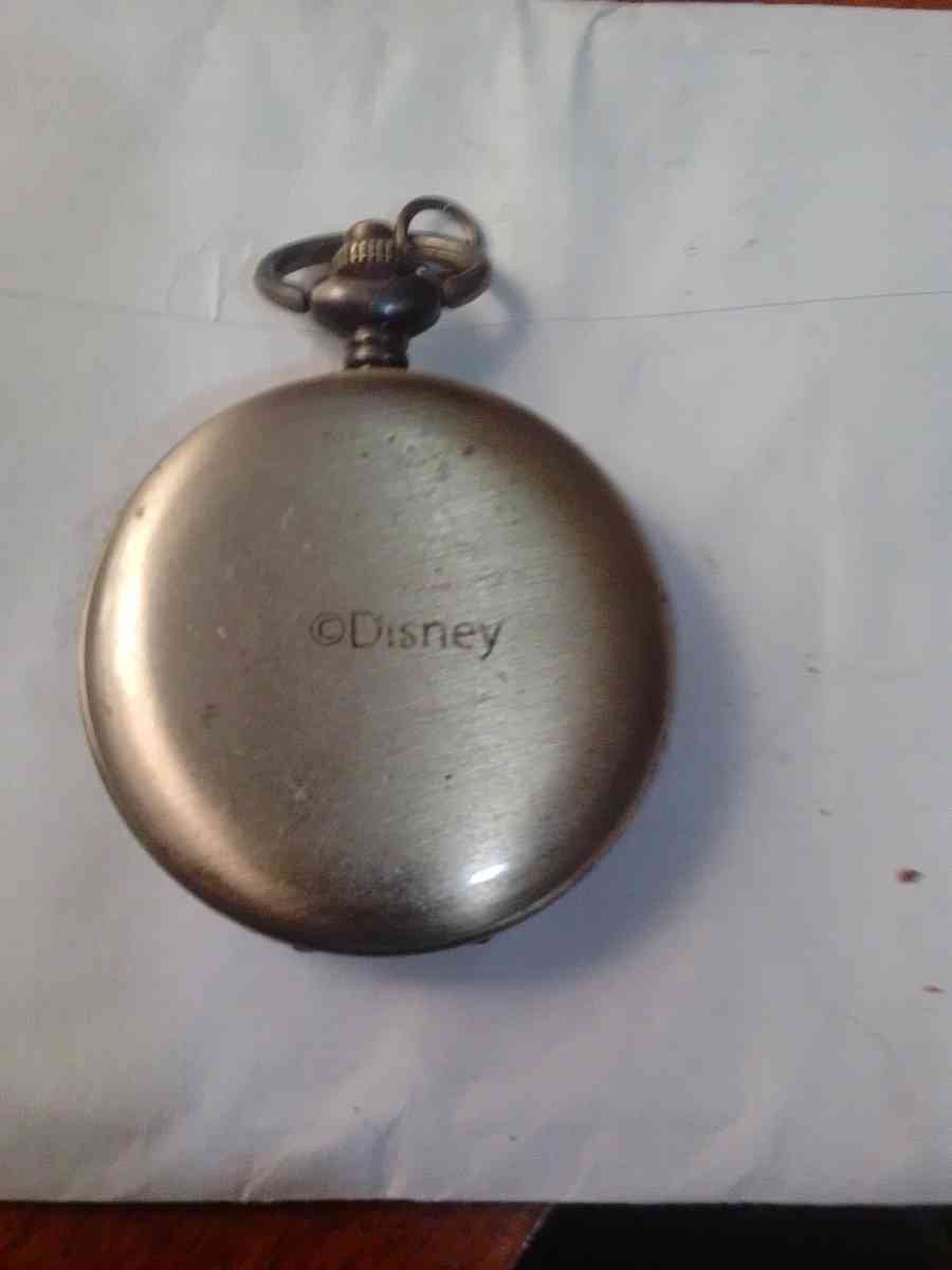 Old Disney Pocket Watch Peter Pan every thing is there - Moorhead, Minnesota - FleaMarketBay