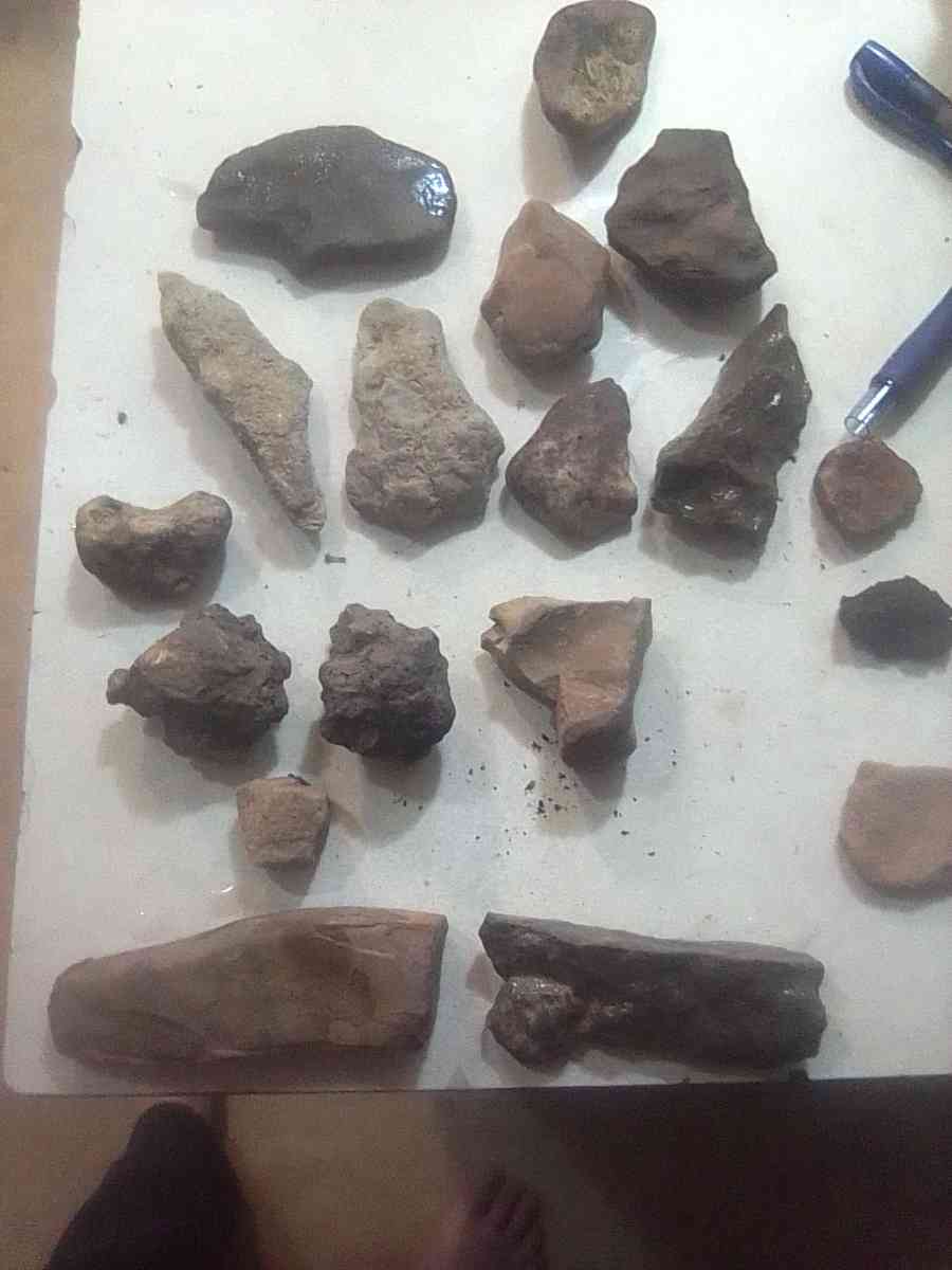 preastoric artifacts tools meteorite fossils - Tulsa, Oklahoma