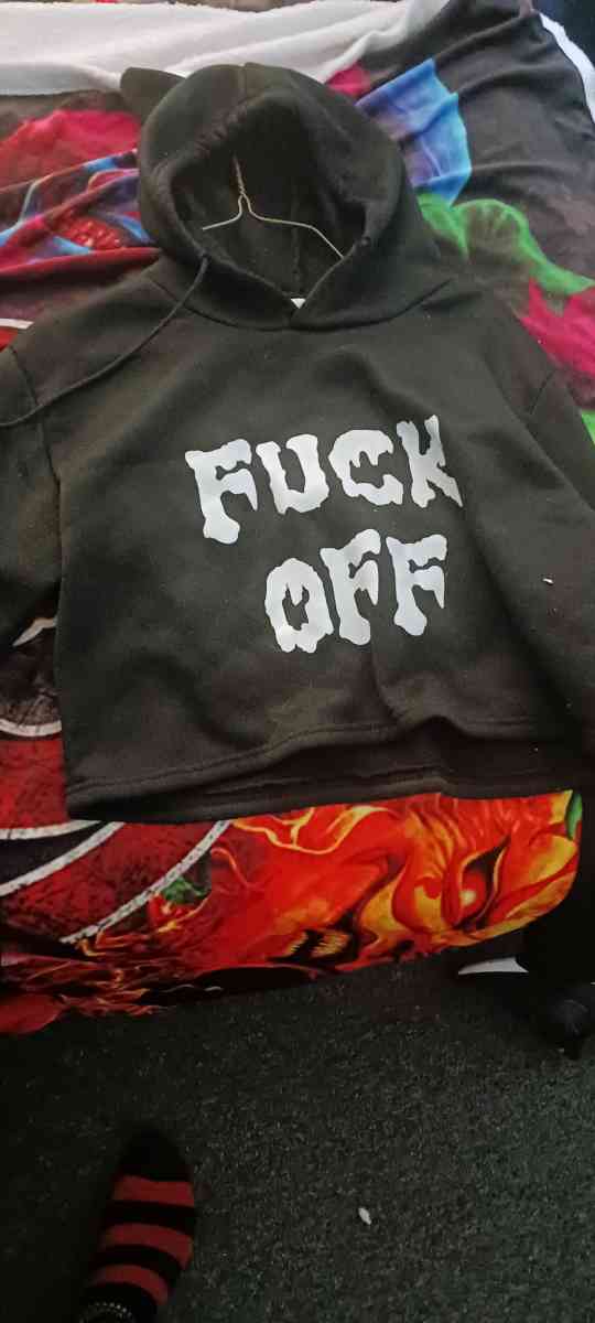 womens cropped hoodie - Anthony, New Mexico - FleaMarketBay