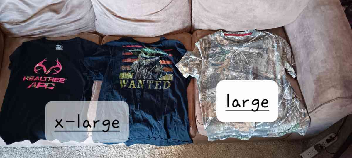 mens and womens clothes - Lexington, Tennessee - FleaMarketBay