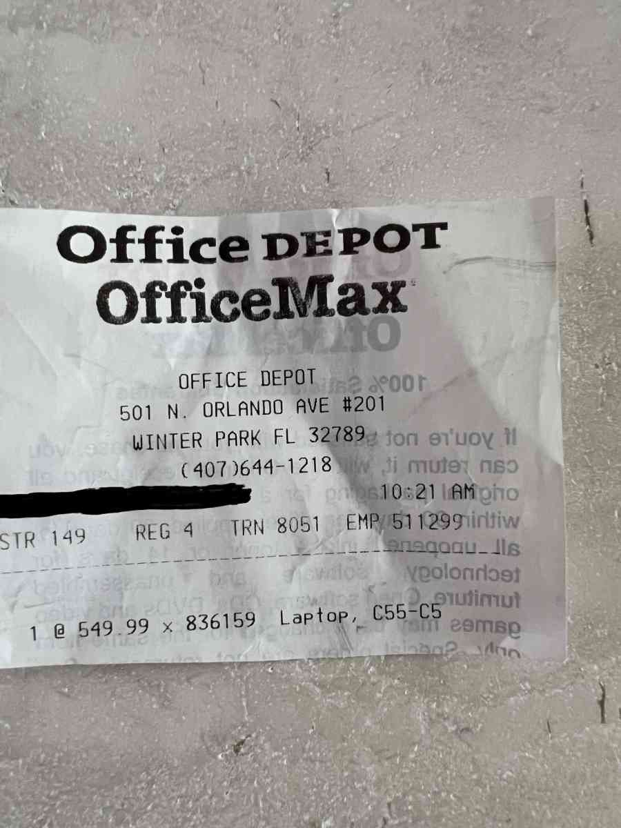 Toshiba C55C5 i3 intel laptop barely used in box - Orlando, Florida - FleaMarketBay