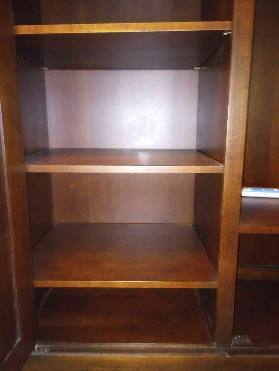 Large vintage BrownSienna solid wood early 1900s - Hollywood, Florida - FleaMarketBay