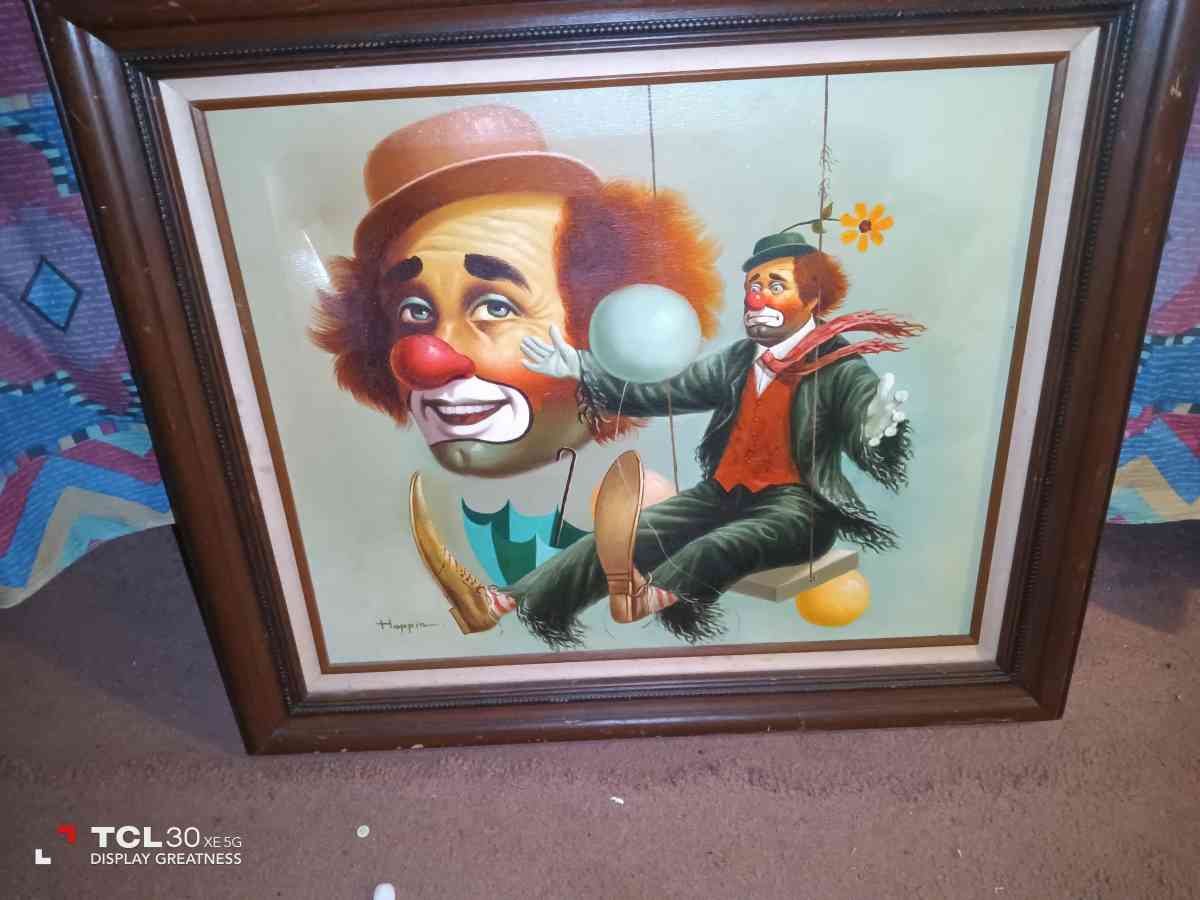 clown painting - Tampa, Florida