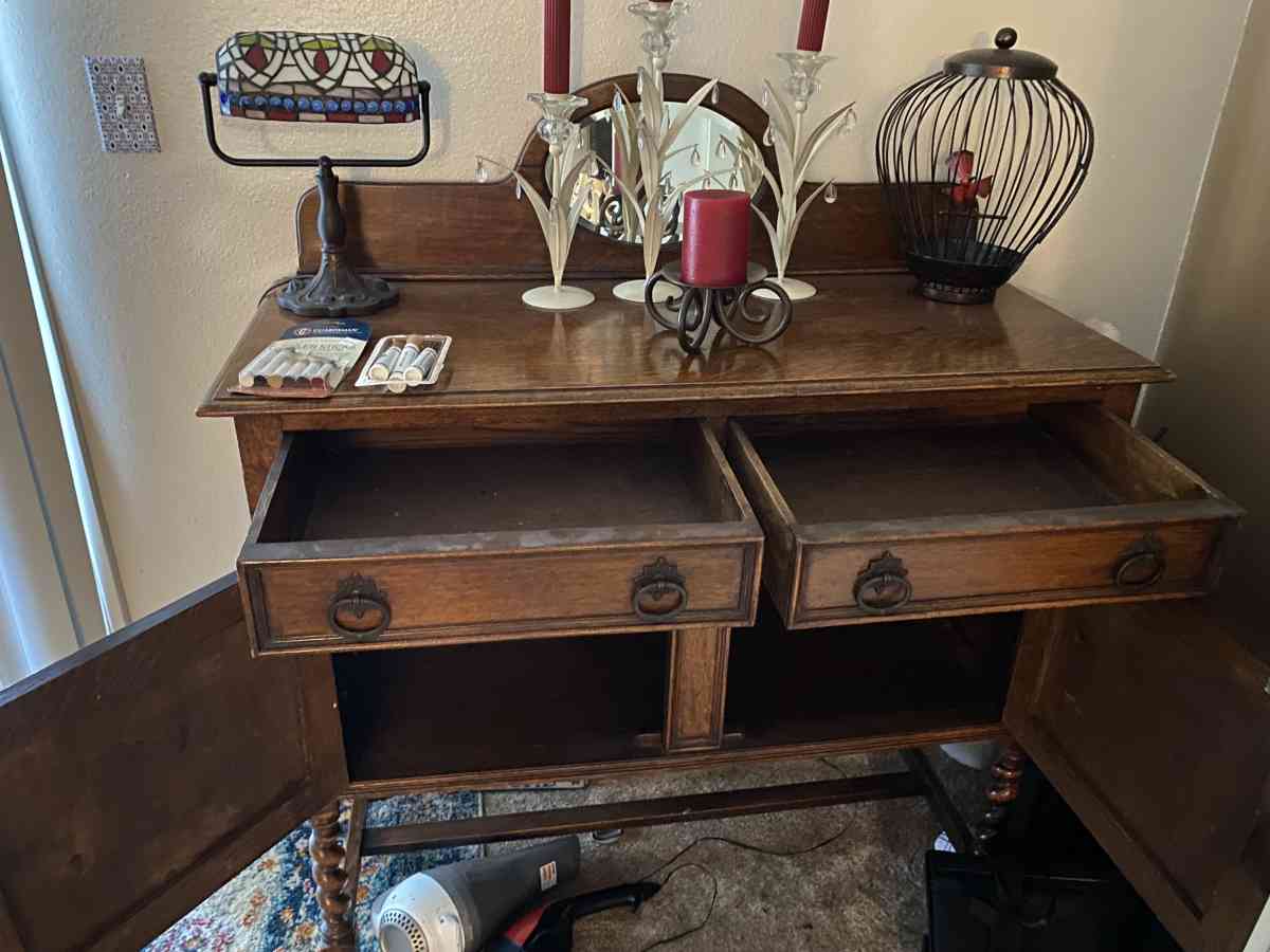 Gorgeous antique restored buffet - Claremont, California - FleaMarketBay