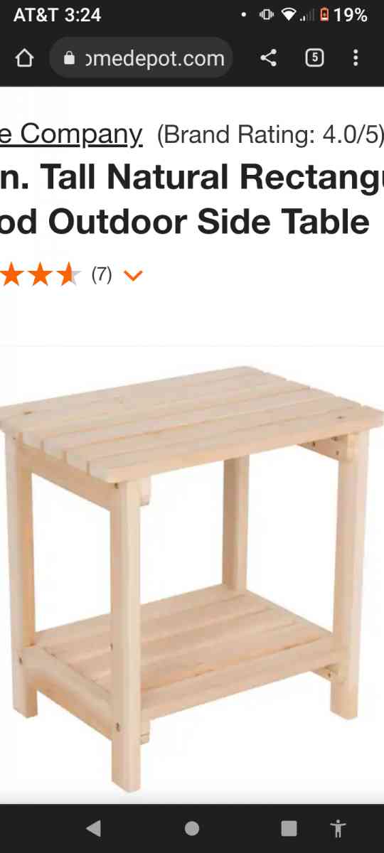 2 LAKELAND MILLS ADK chair and table set - Vero Beach, Florida - FleaMarketBay