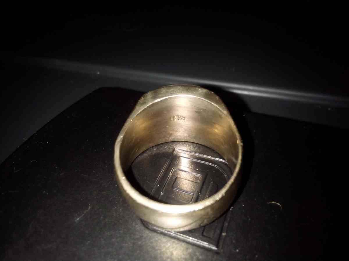 15g mens 18k stamped gold ring - Puyallup, Washington - FleaMarketBay