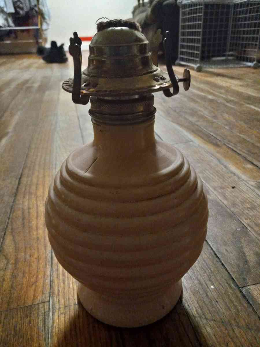 Antique oil lamp - Bangor, Maine