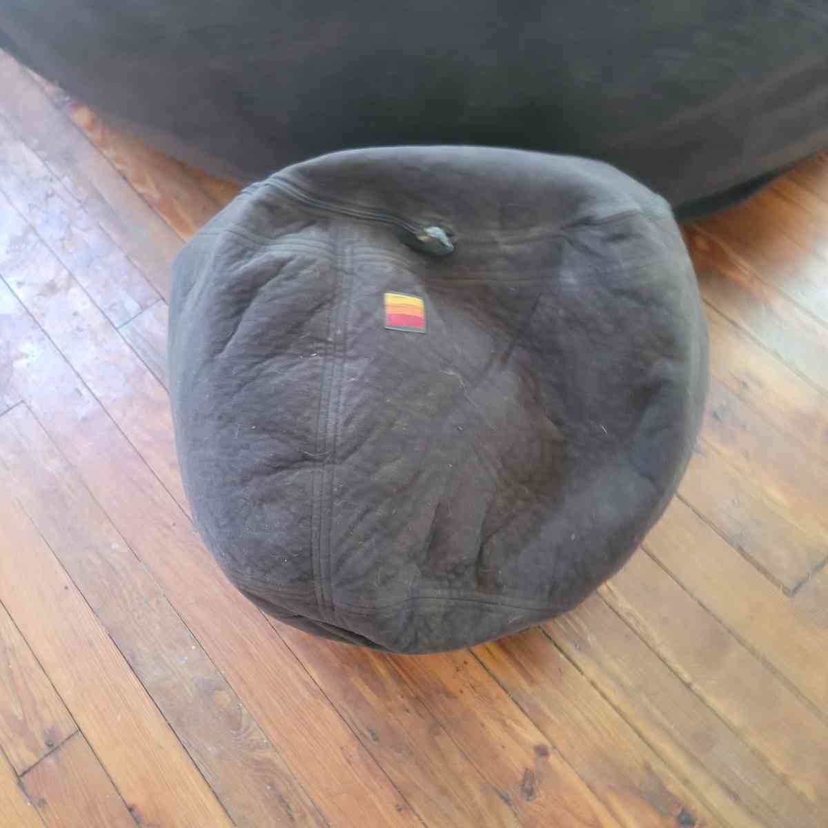 Lovesac BigOne Bundle Lovesac 8ft Bean Bag Couch and Ottoman - Rochester, New York - FleaMarketBay