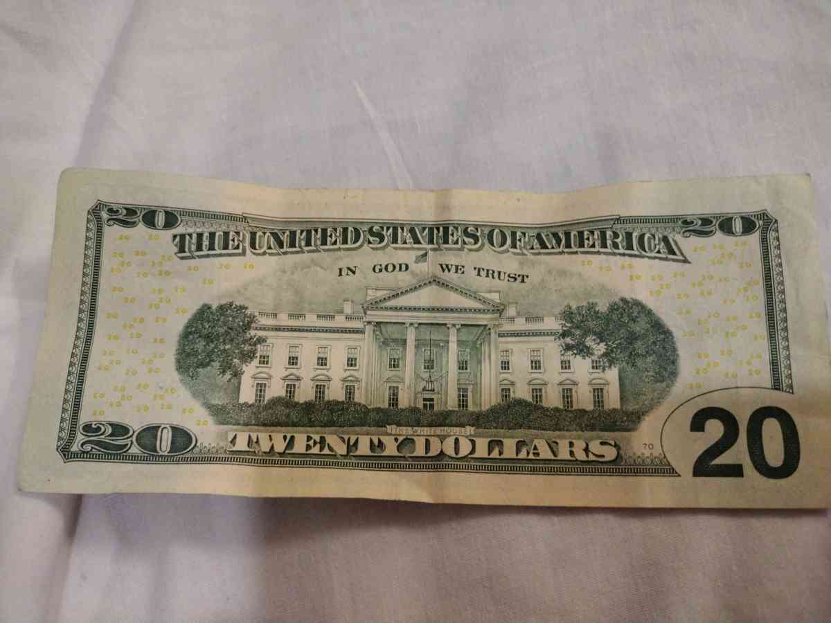 2007 Series 20 Dollar Star Note With Unsual Numbers - Los Angeles, California - FleaMarketBay