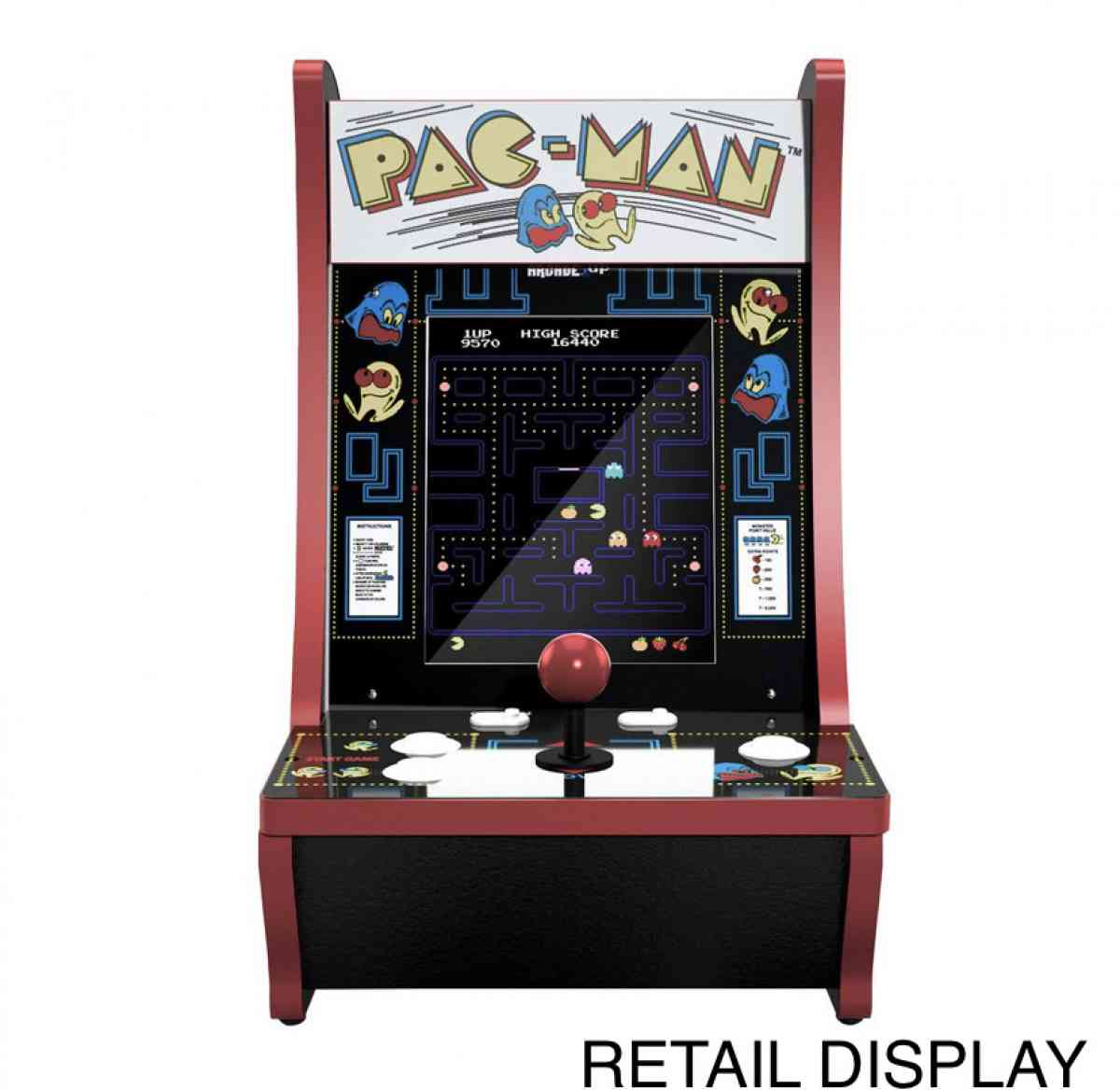 Arcade1Up Pacman Personal Arcade Game Countercade - San Antonio, Texas - FleaMarketBay