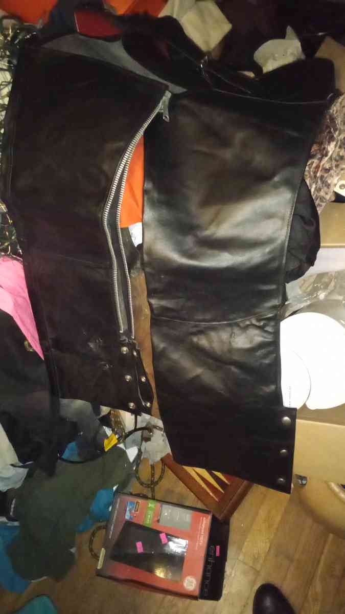 Biker chaps Sears leather shop - Hagerstown, Maryland - FleaMarketBay