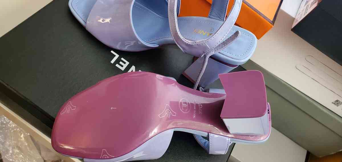 lavander heels shoes - Mission Viejo, California - FleaMarketBay