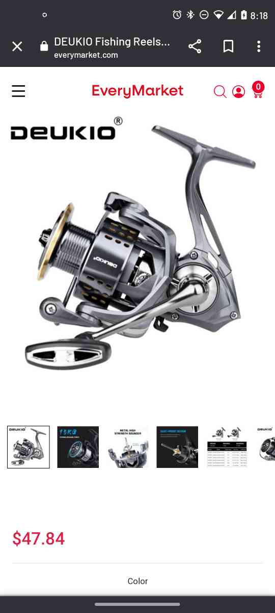 deukio da2000 reel with case - Meridian, Mississippi