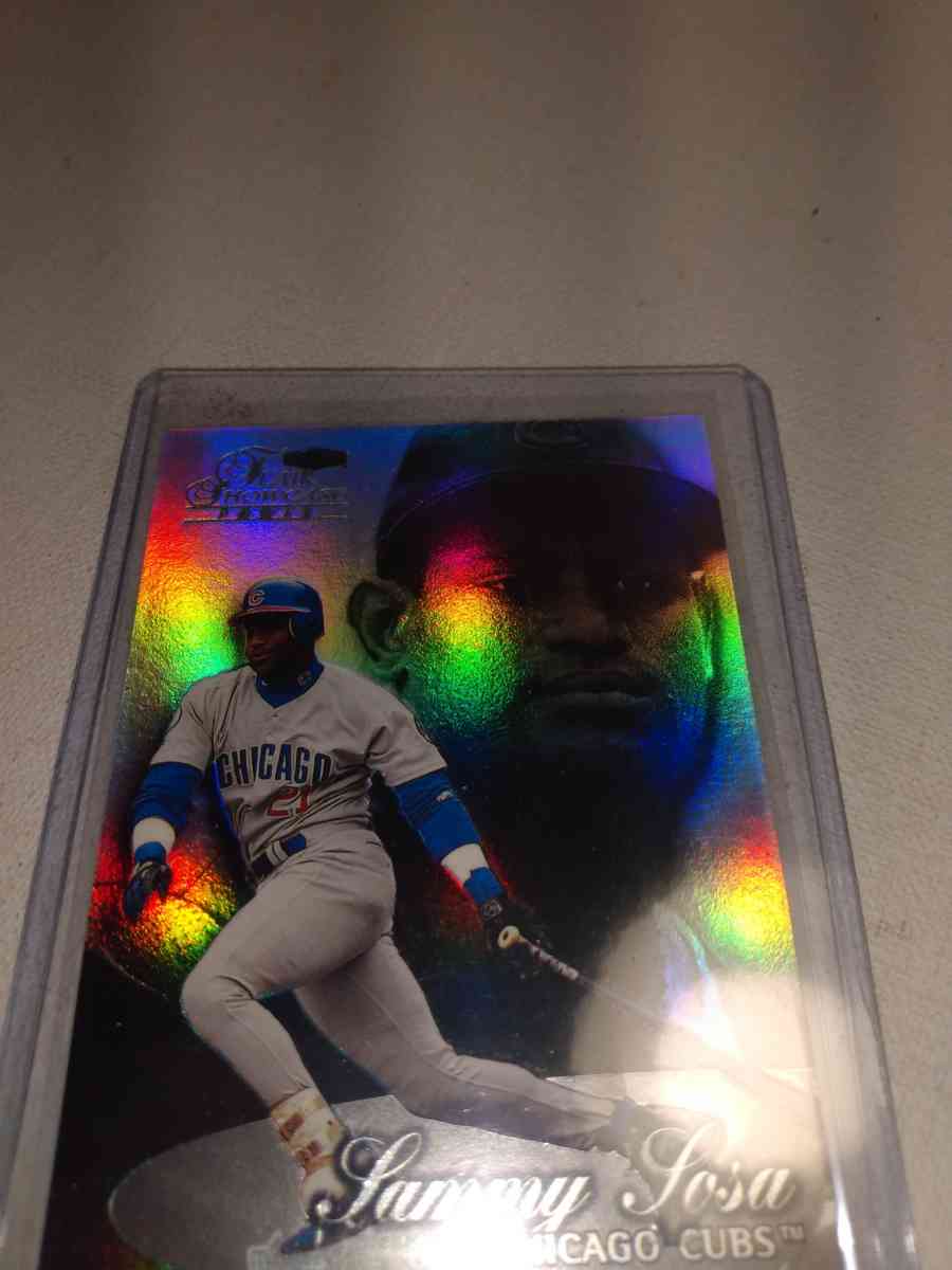 1998 flair showcase power Sammy Sosa - Alicia, Arkansas - FleaMarketBay