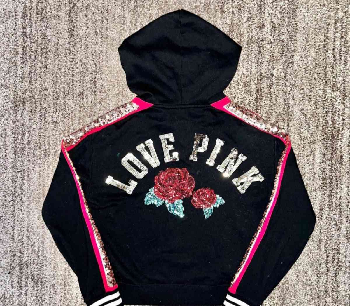Pink victoria secret bling pullover - Jacksonville, Florida