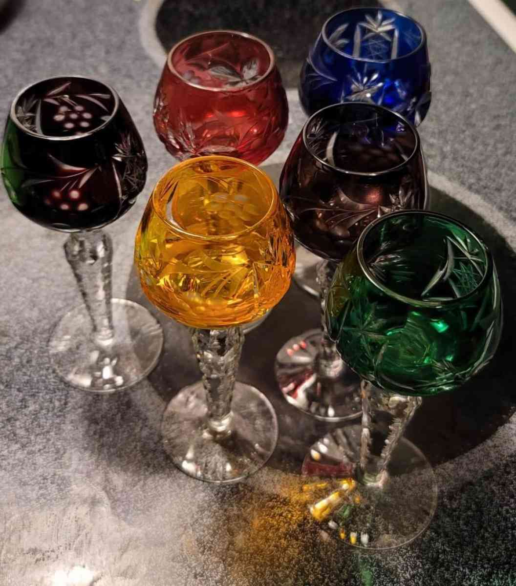 Rare Vintage 60s Nachtmann Sherry Set - Jackson, Missouri - FleaMarketBay