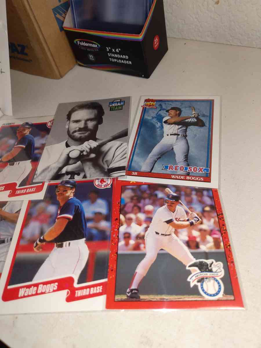 six car lot Wade boggs Hall of famer - Alicia, Arkansas - FleaMarketBay