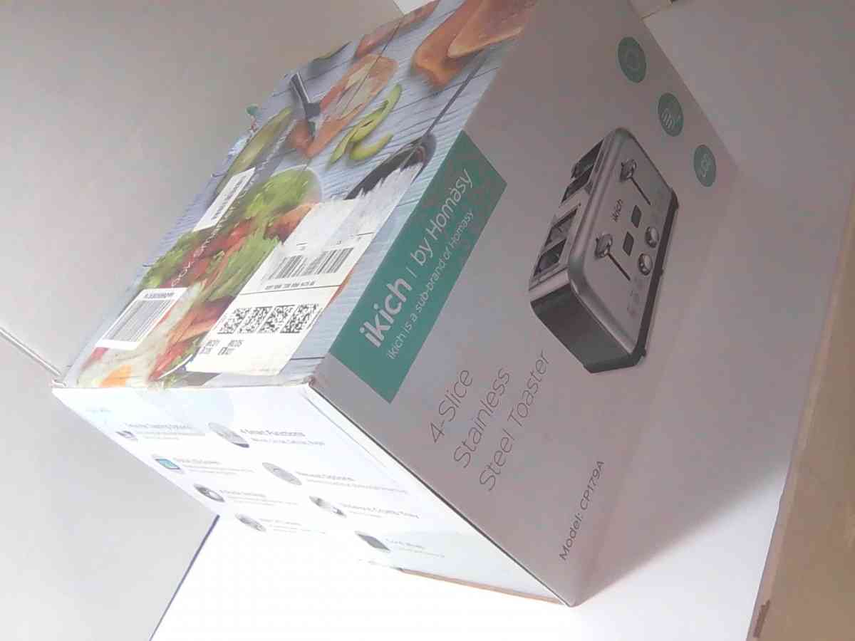 toaster ikich by Homasy stainless steel - Adelanto, California - FleaMarketBay